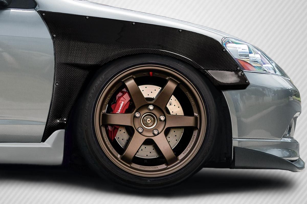 2002-2006 Acura RSX Carbon Creations A1 Carbon Fiber Fender Flare - Image 1
