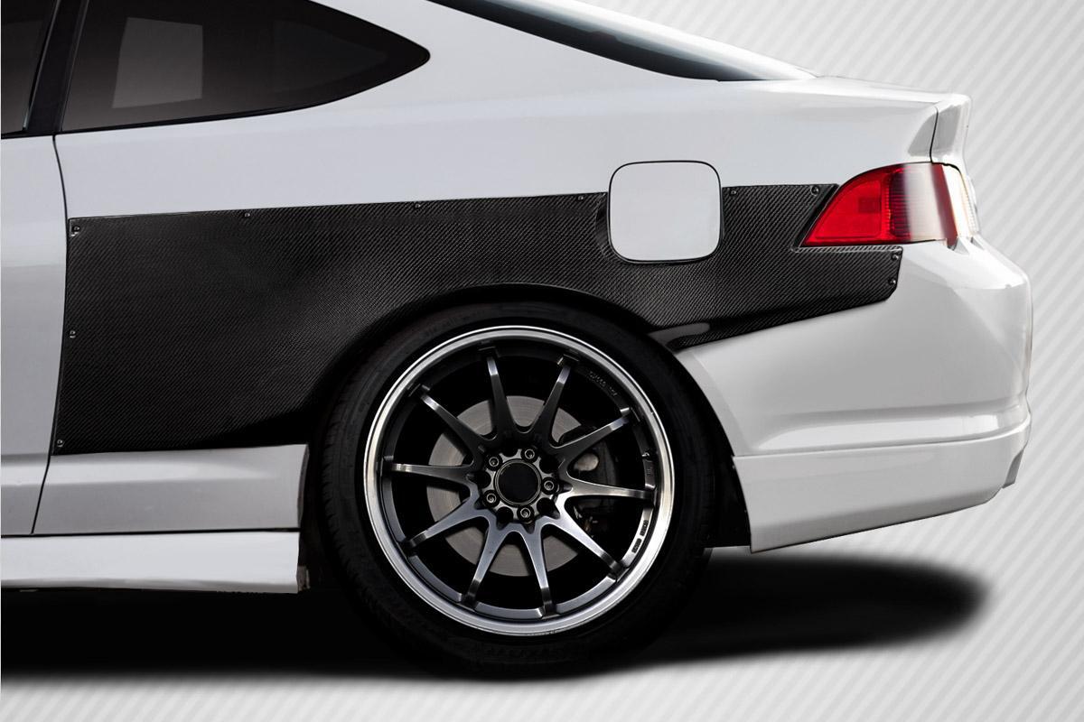 2002-2006 Acura RSX Carbon Creations A1 Carbon Fiber Fender Flare - Image 1