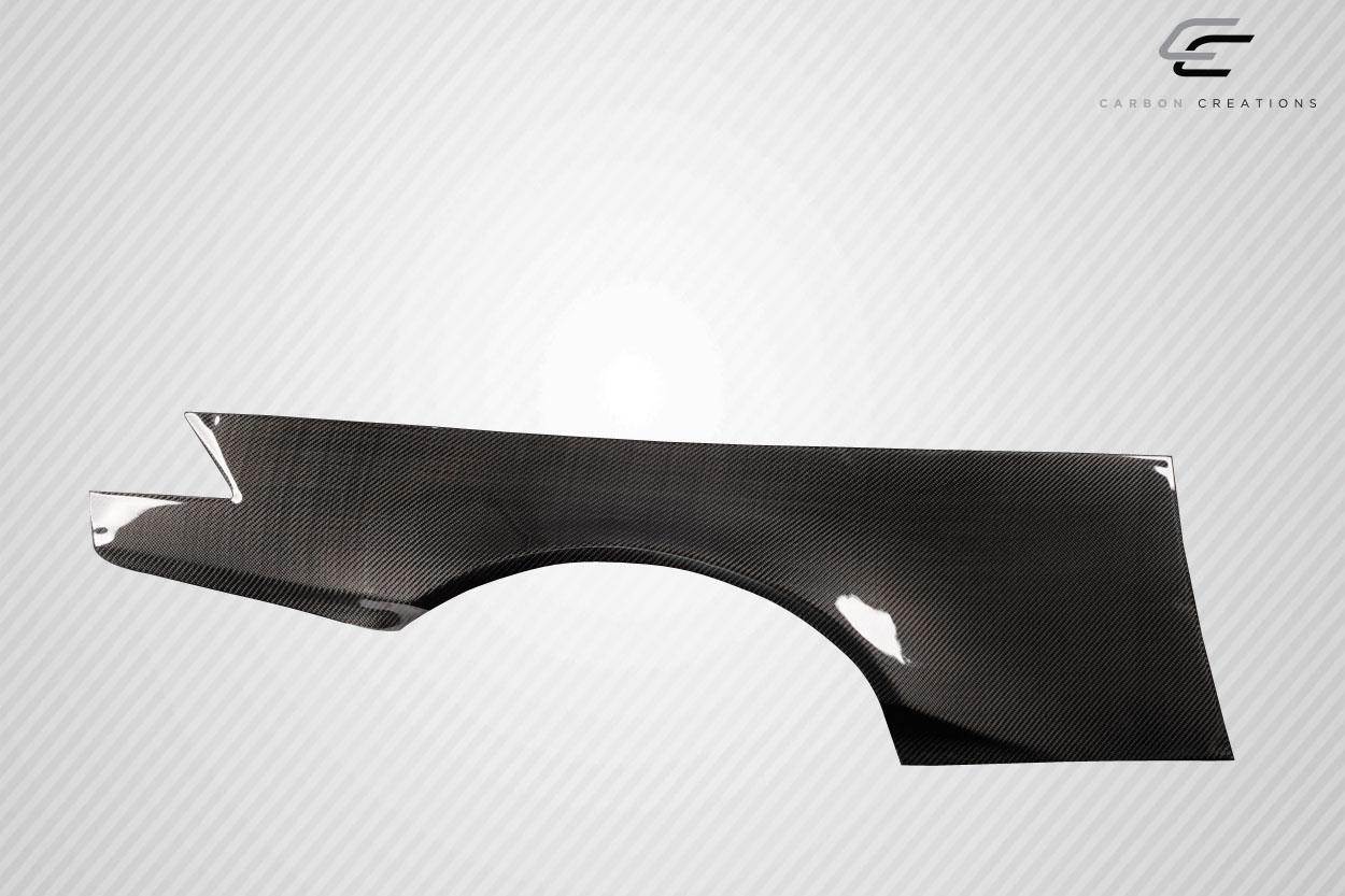 2002-2006 Acura RSX Carbon Creations A1 Carbon Fiber Fender Flare - Image 3