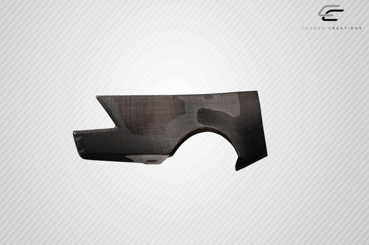 2002-2006 Acura RSX Carbon Creations A1 Carbon Fiber Fender Flare - Image 6