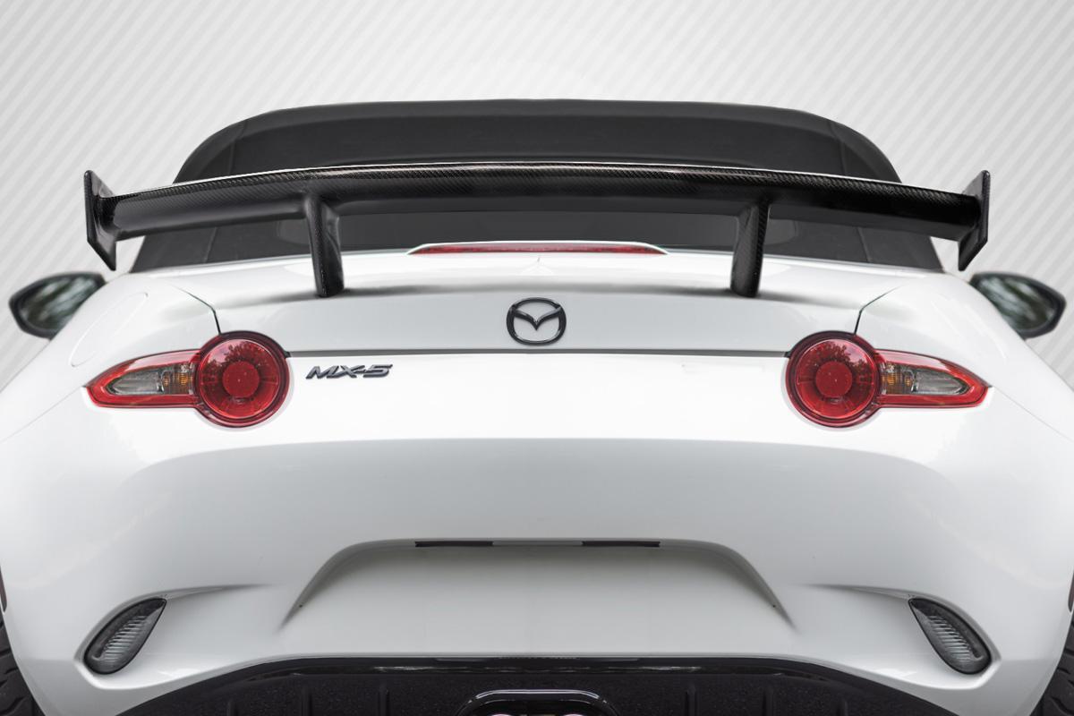 2016-2025 Mazda Miata Carbon Creations CM GT Carbon Fiber Rear Wing - Image 1