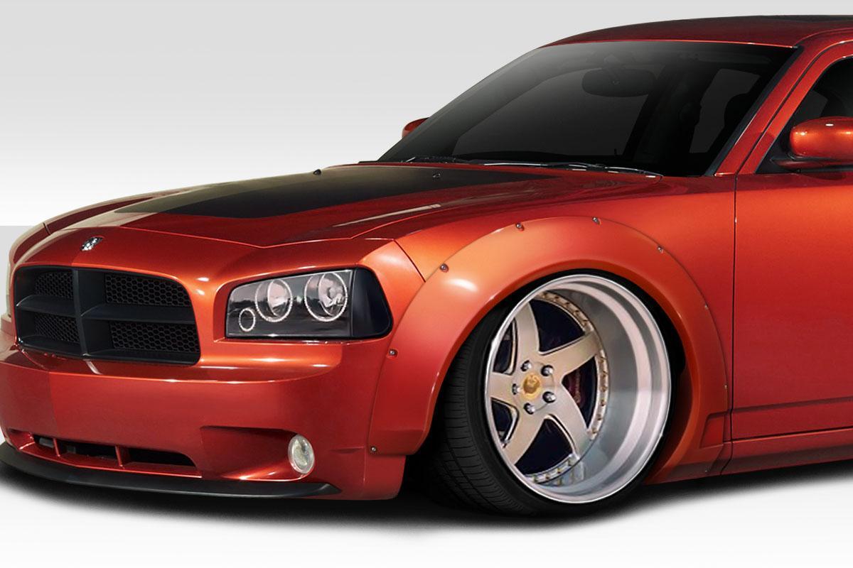 2006-2010 Dodge Charger Duraflex Novara Fender Flare - Image 1