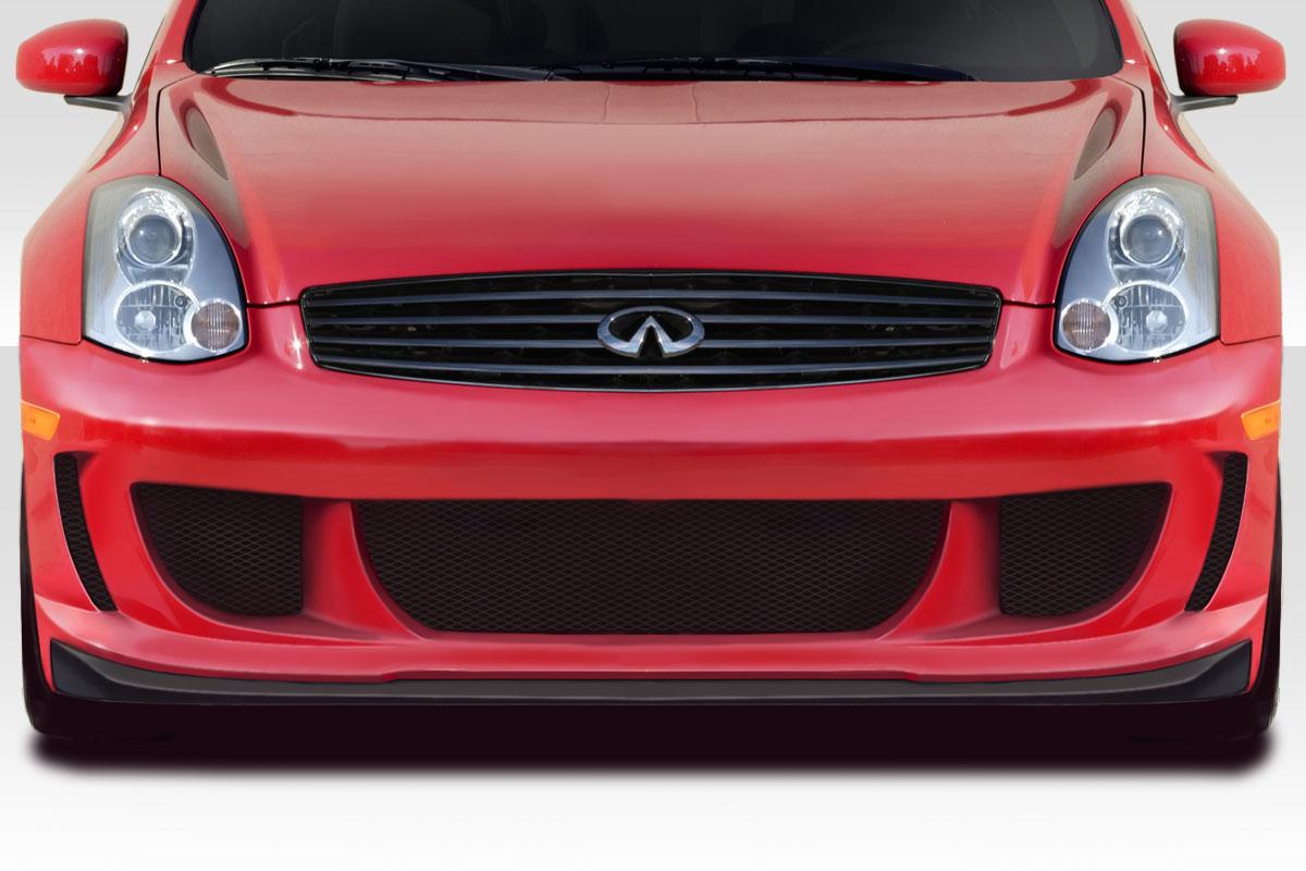 2003-2007 Infiniti G Coupe Duraflex Strake Front Bumper - Image 1