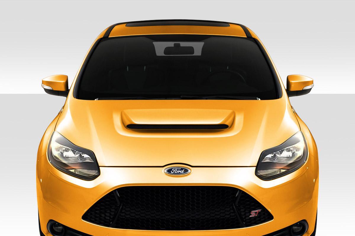 2012-2014 Ford Focus Duraflex Ram Air Hood - Image 1