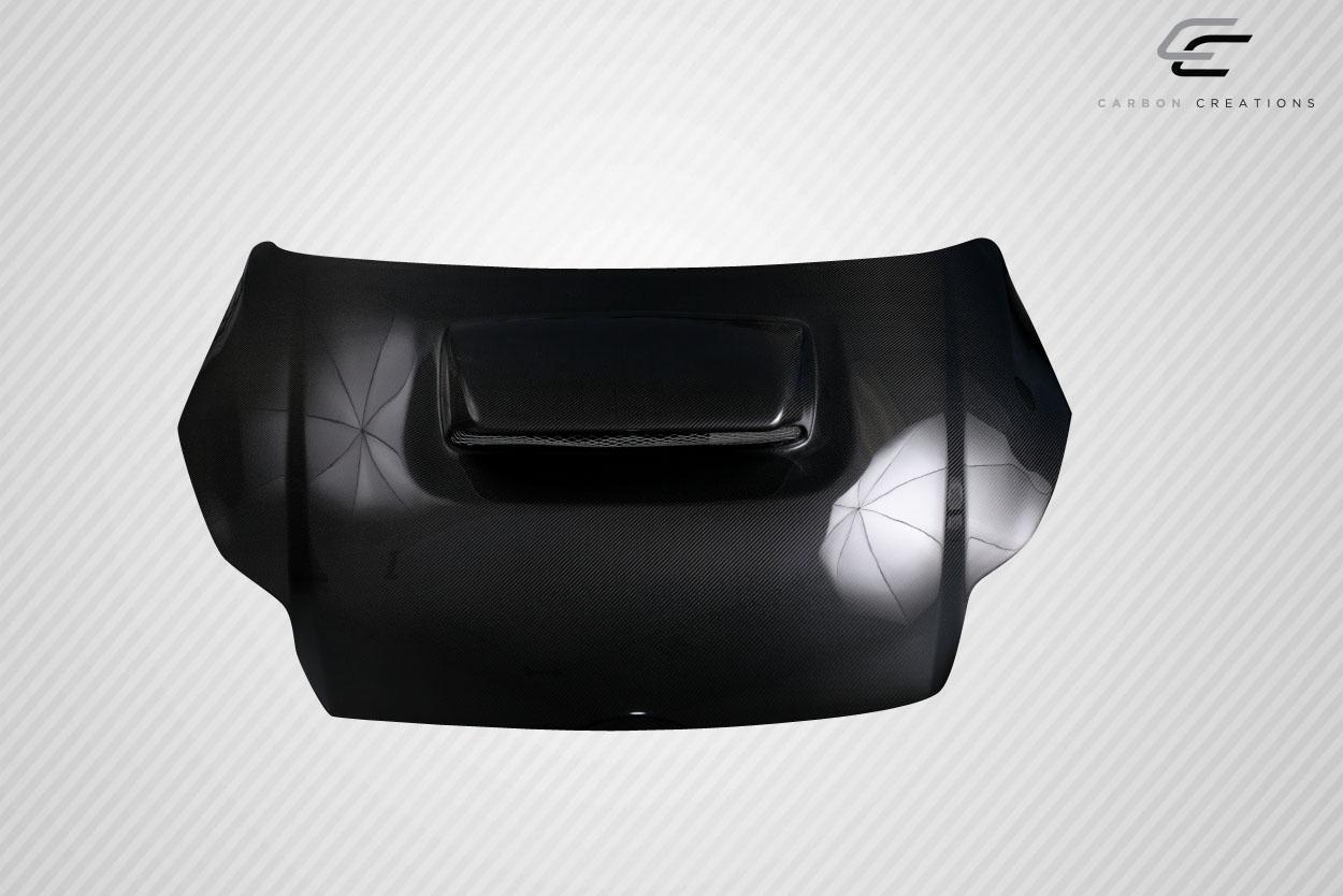 2012-2014 Ford Focus Carbon Creations Ram Air Carbon Fiber Hood - Image 2