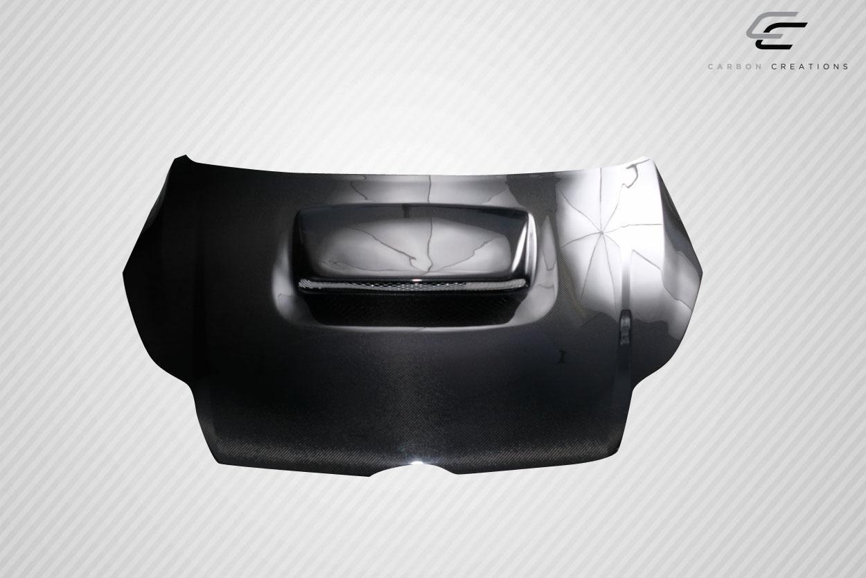 2012-2014 Ford Focus Carbon Creations Ram Air Carbon Fiber Hood - Image 3