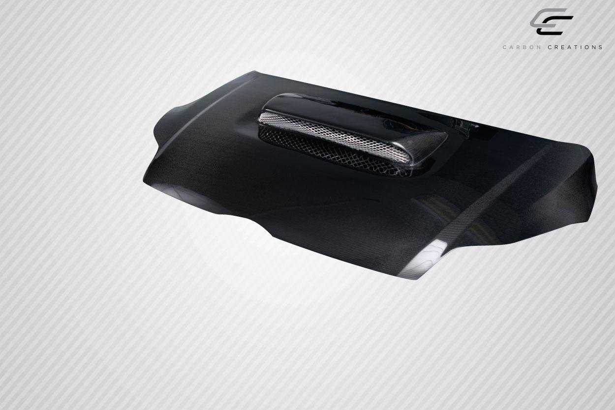 2012-2014 Ford Focus Carbon Creations Ram Air Carbon Fiber Hood - Image 5
