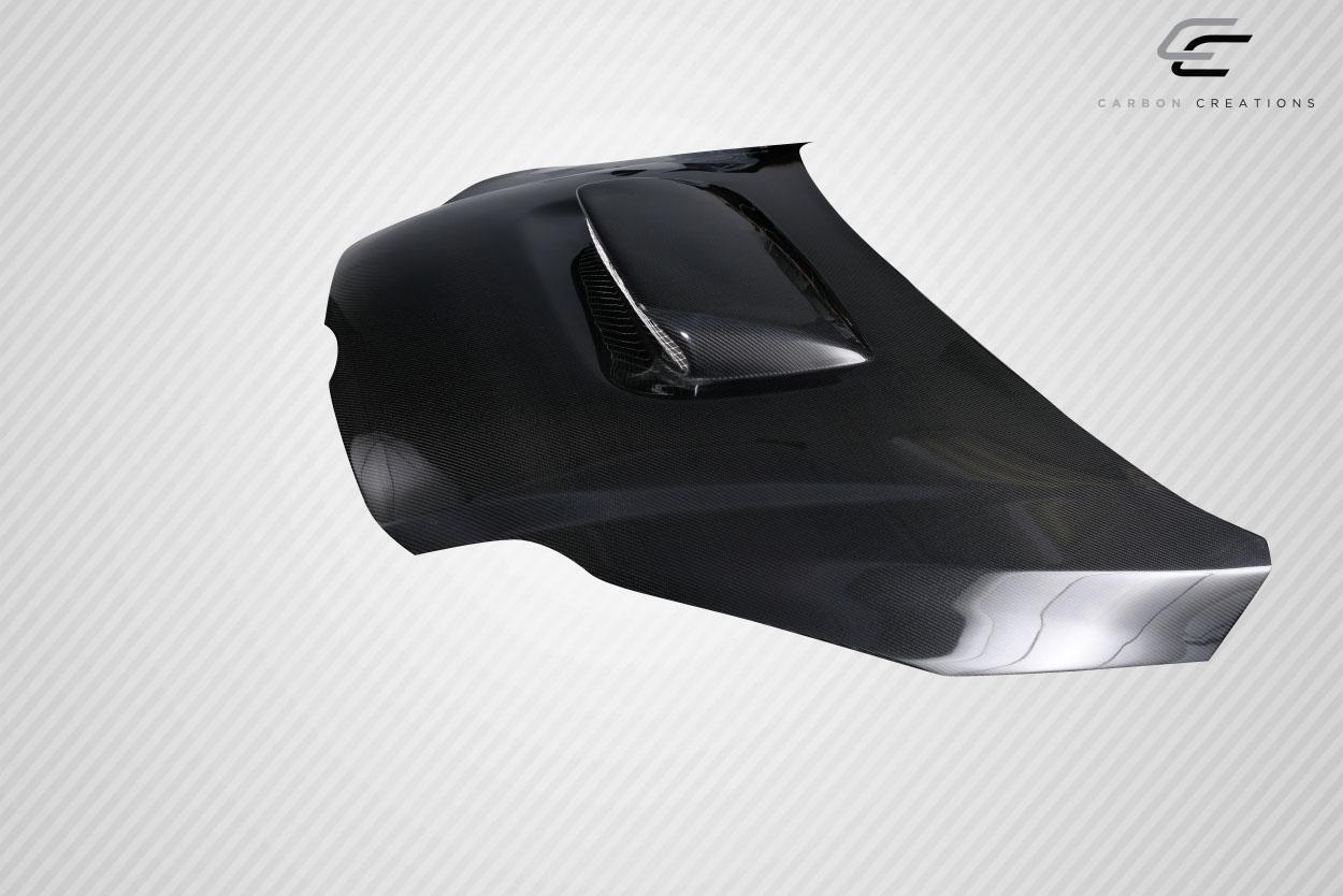 2012-2014 Ford Focus Carbon Creations Ram Air Carbon Fiber Hood - Image 6