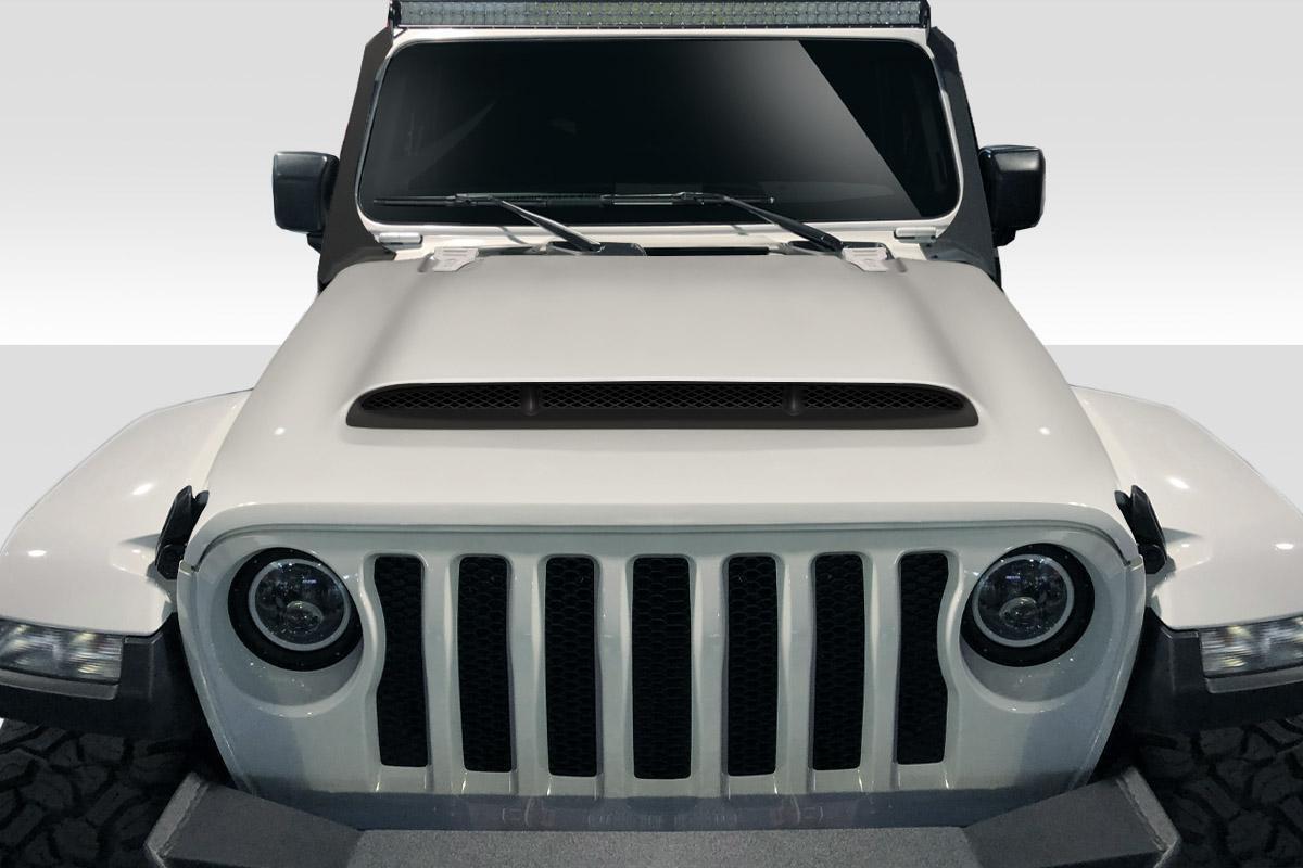 2019-2023 Jeep Wrangler Duraflex Demon Hood - Image 1