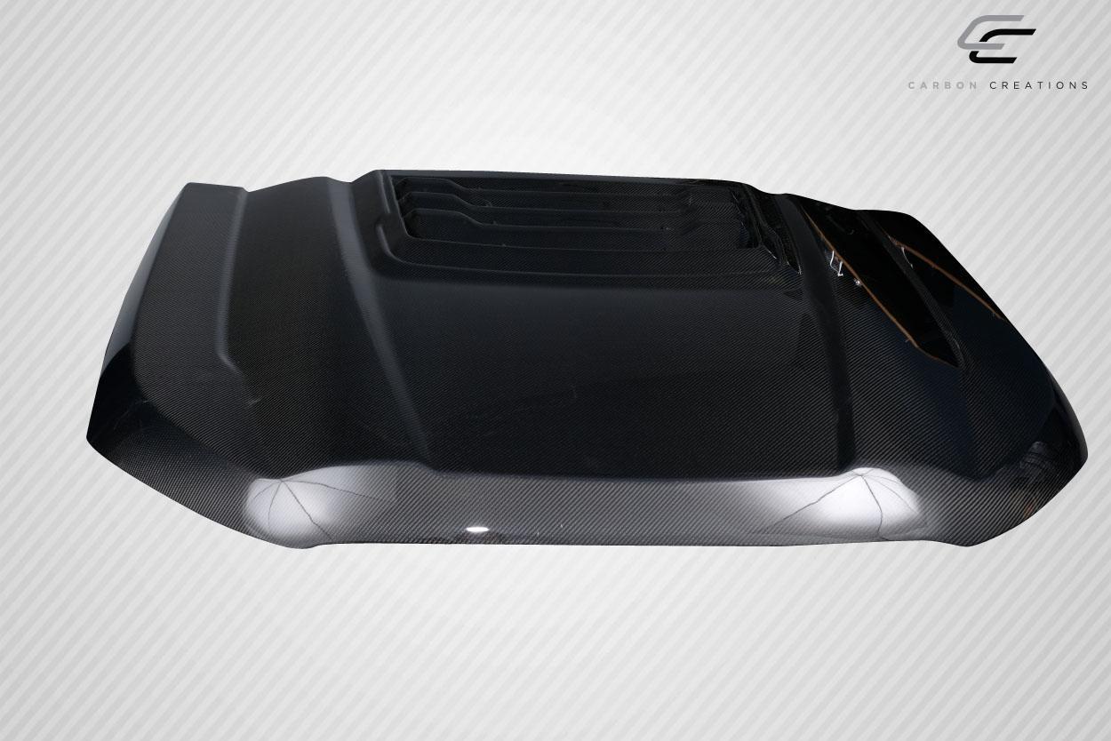 2019-2023 Ford Ranger Carbon Creations Raptor Carbon Fiber Hood - Image 2