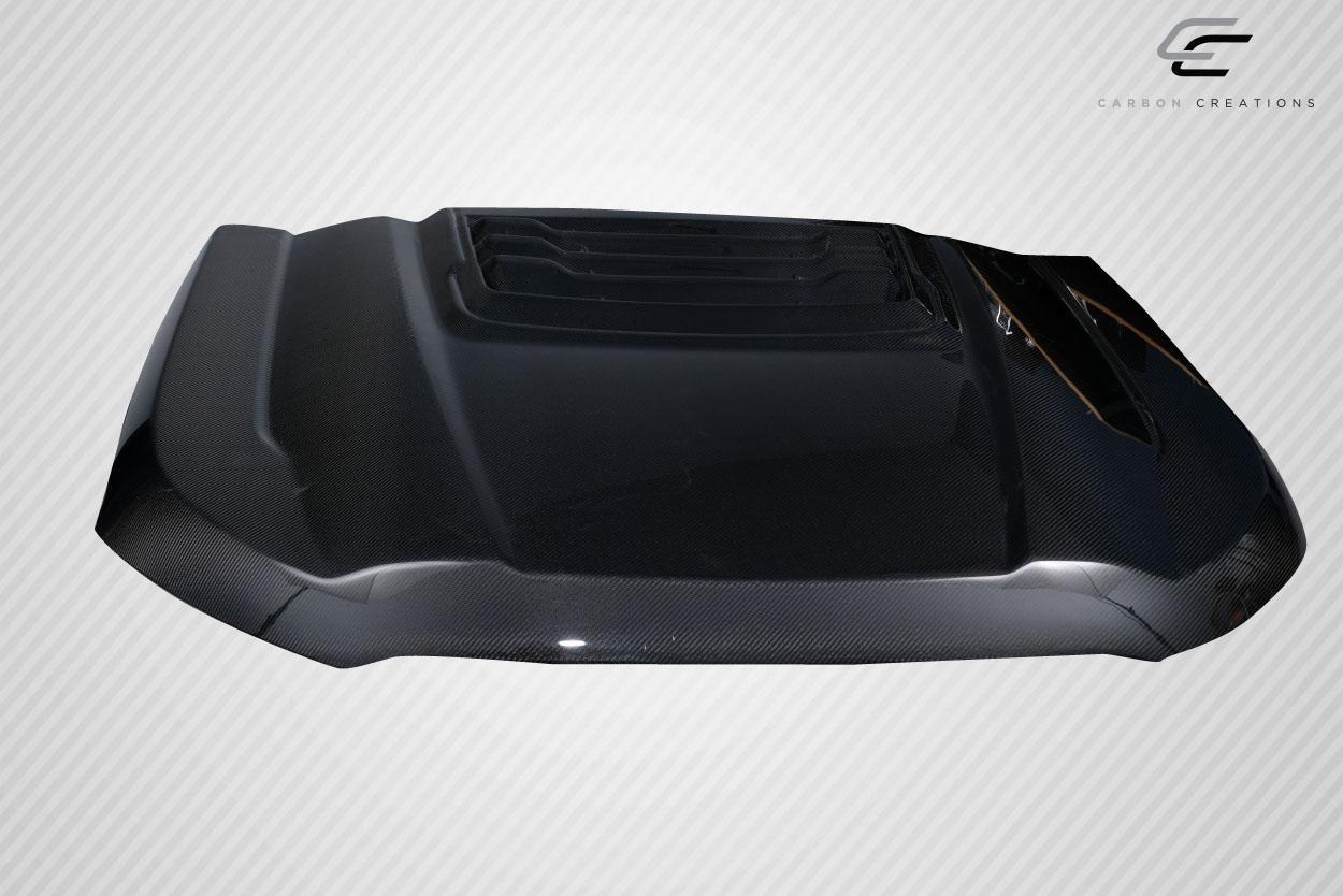 2019-2023 Ford Ranger Carbon Creations Raptor Carbon Fiber Hood - Image 3
