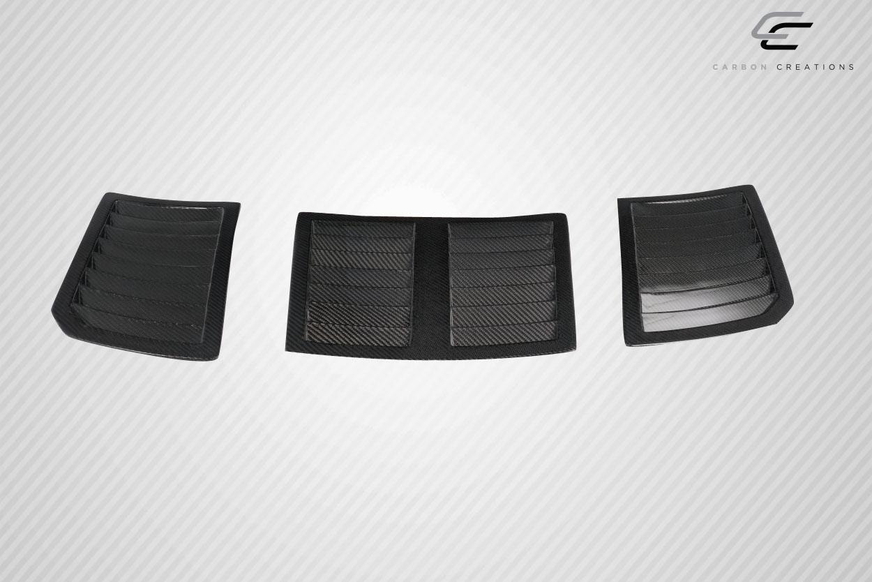 2003-2006 Nissan 350Z Carbon Creations GT1 Carbon Fiber Scoop - Image 2
