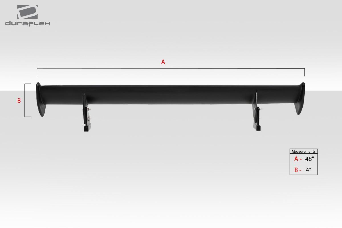 Duraflex GT4 Rear Wing - Image 2