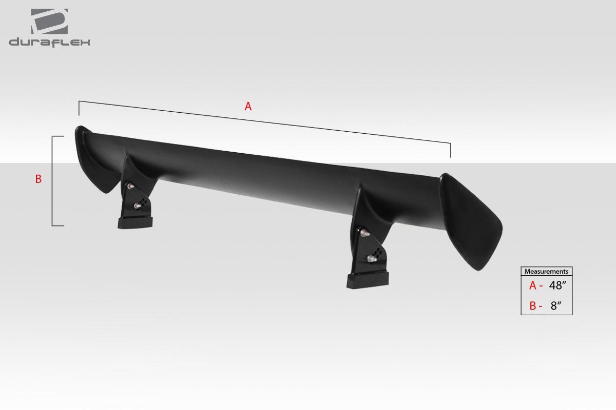 Duraflex GT4 Rear Wing - Image 3