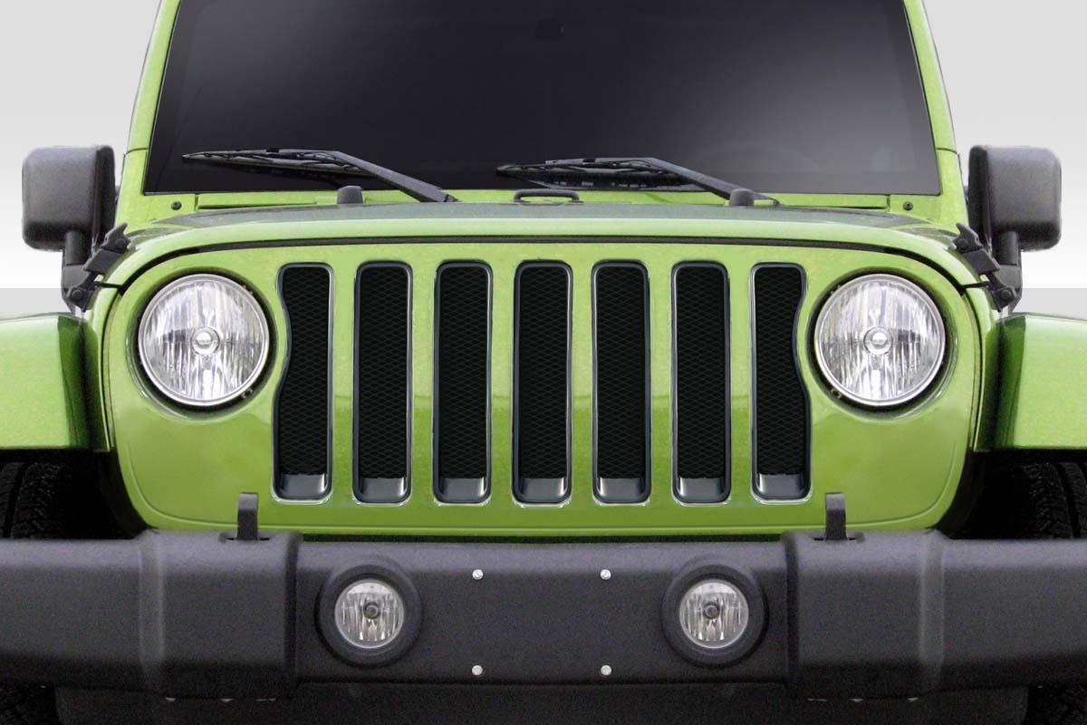 2007-2018 Jeep Wrangler Duraflex JL Look Grille - Image 1