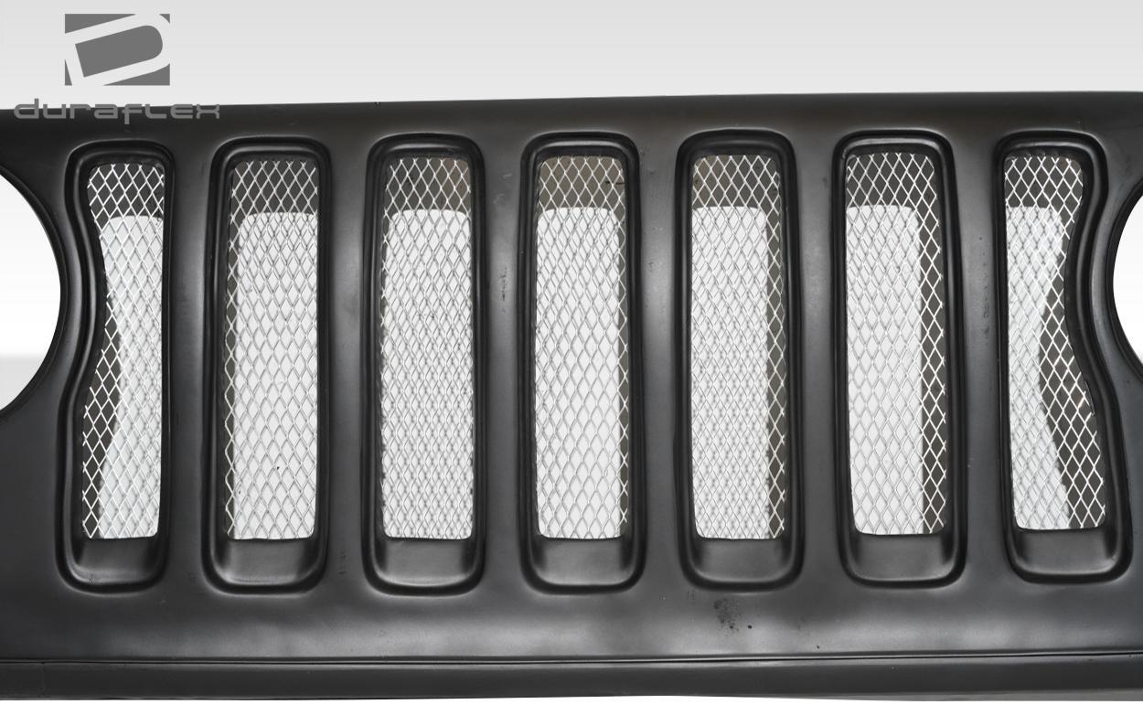 2007-2018 Jeep Wrangler Duraflex JL Look Grille - Image 6