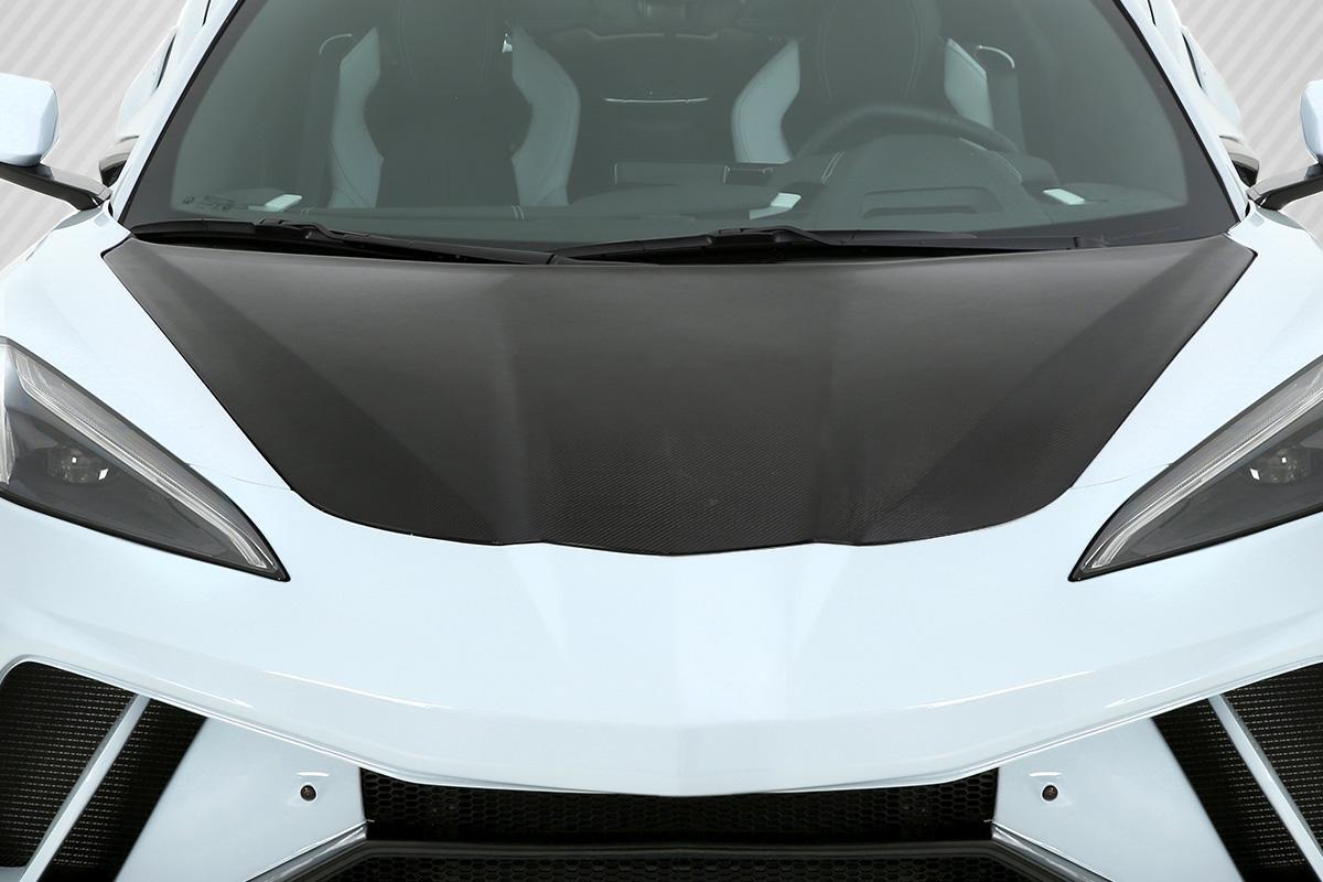 2020-2025 Chevrolet Corvette Carbon Creations OEM Look Carbon Fiber Hood - Image 2