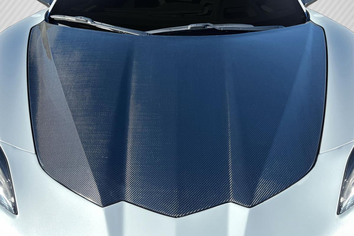 2020-2025 Chevrolet Corvette Carbon Creations OEM Look Carbon Fiber Hood - Image 3