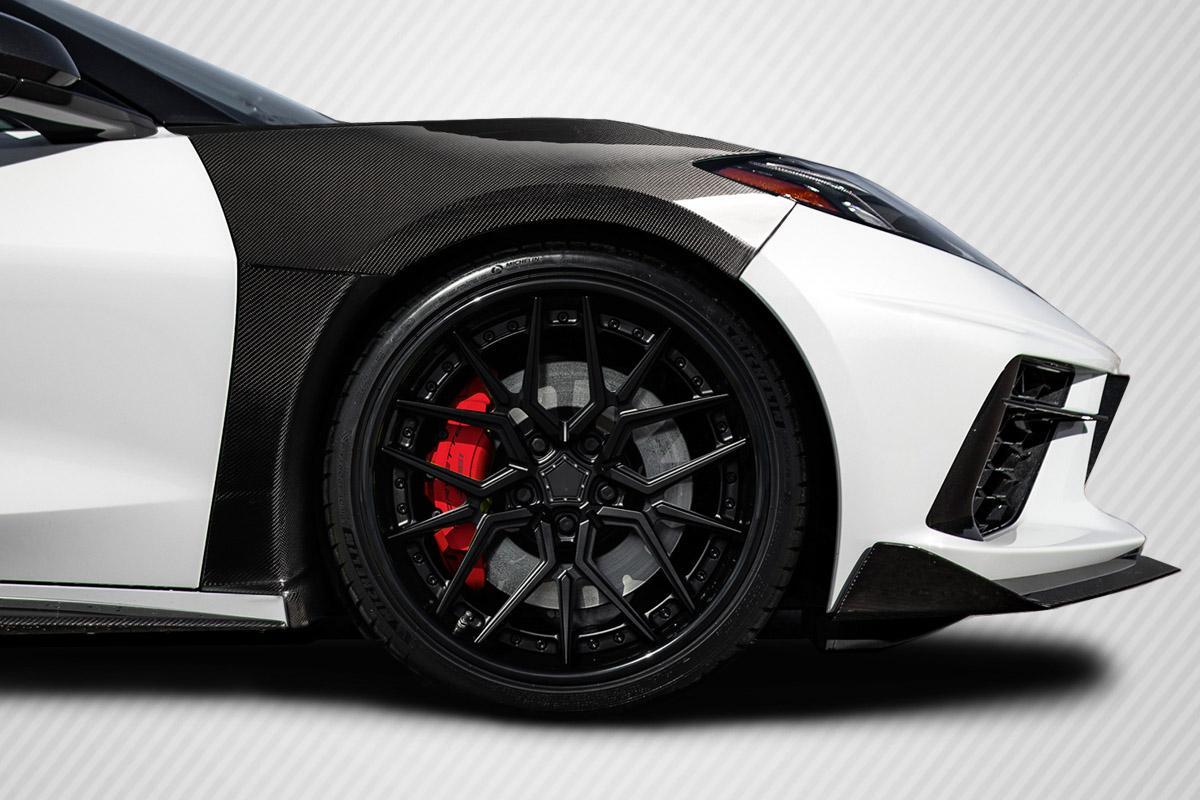 2020-2025 Chevrolet Corvette Carbon Creations Gran Veloce Carbon Fiber Fender - Image 1