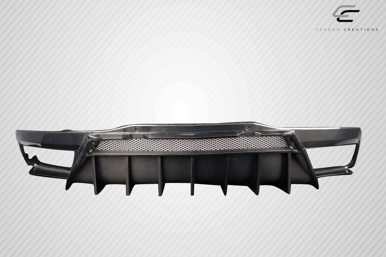 2020-2025 Chevrolet Corvette Carbon Creations Gran Veloce Carbon Fiber Rear Lip - Image 3