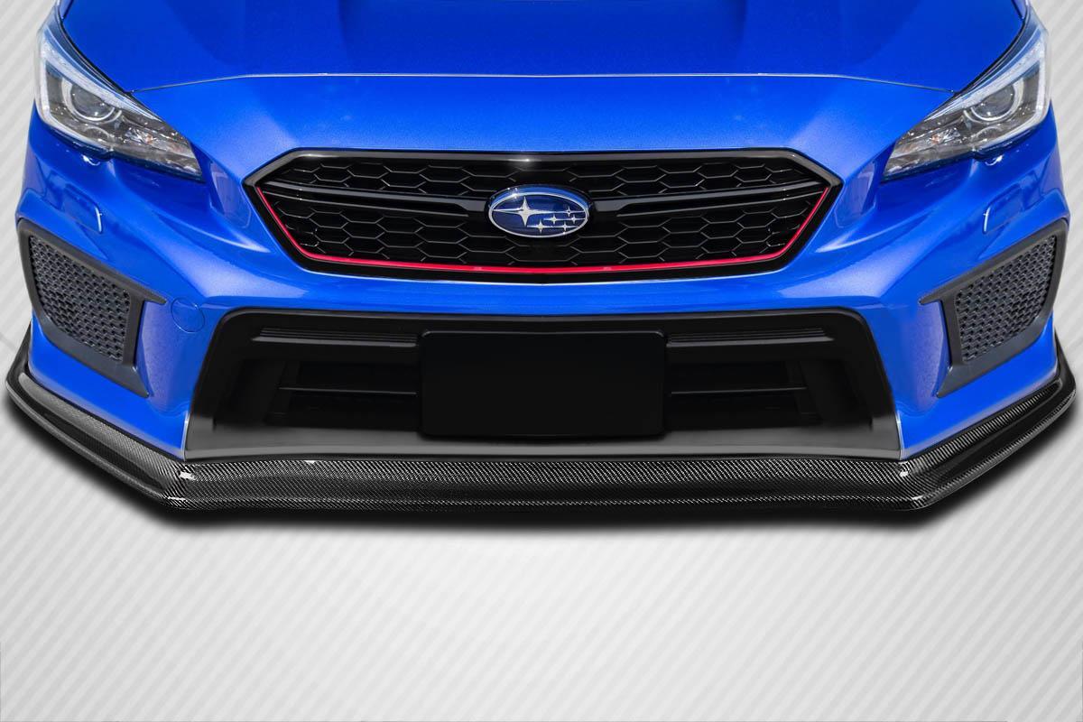 2015-2017 Subaru WRX Carbon Creations C Speed Carbon Fiber Front Lip - Image 1
