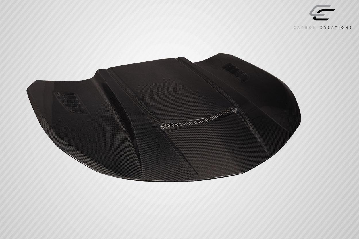 2016-2024 Chevrolet Camaro Carbon Creations CVX Carbon Fiber Hood - Image 3