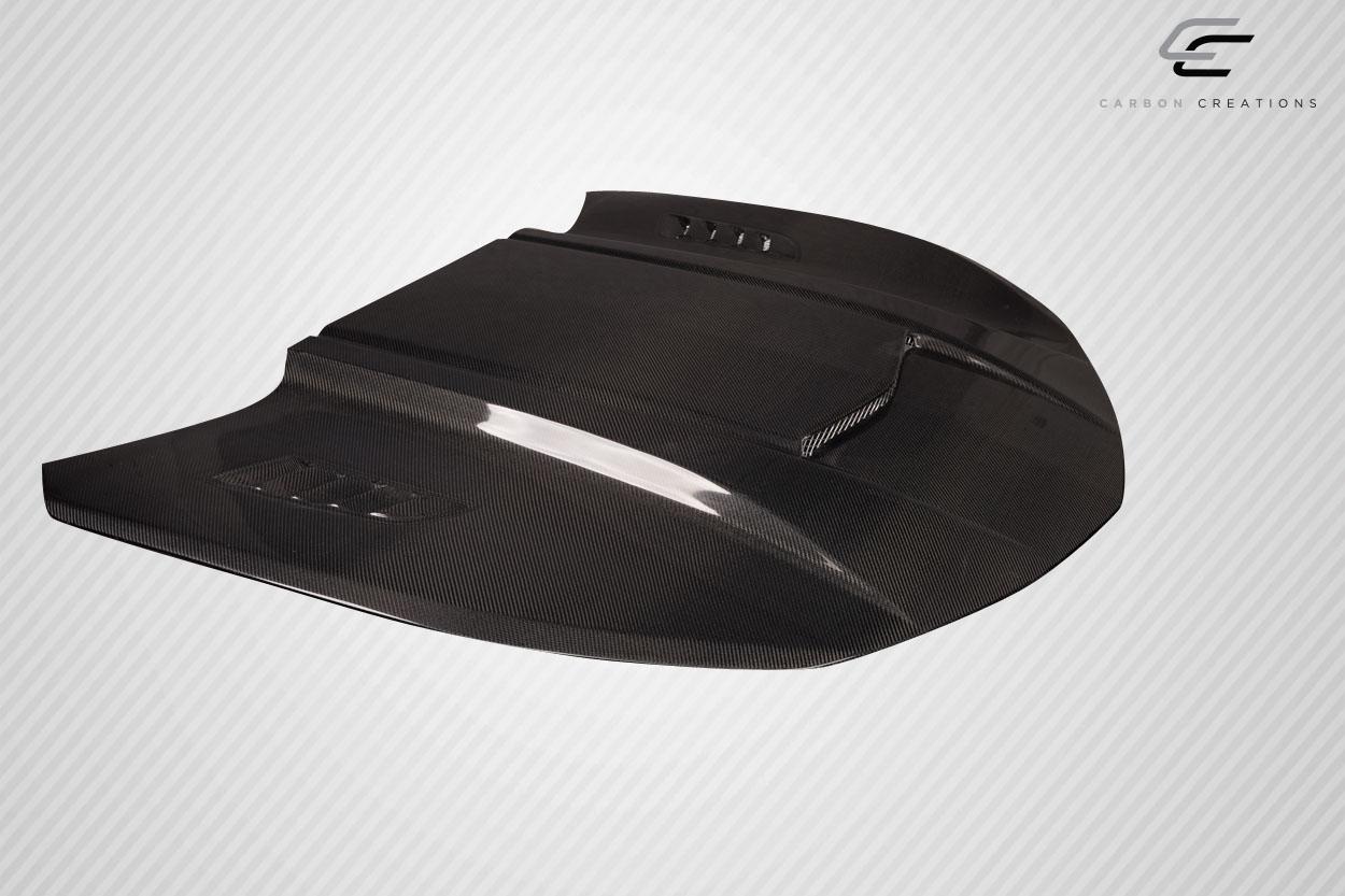 2016-2024 Chevrolet Camaro Carbon Creations CVX Carbon Fiber Hood - Image 4