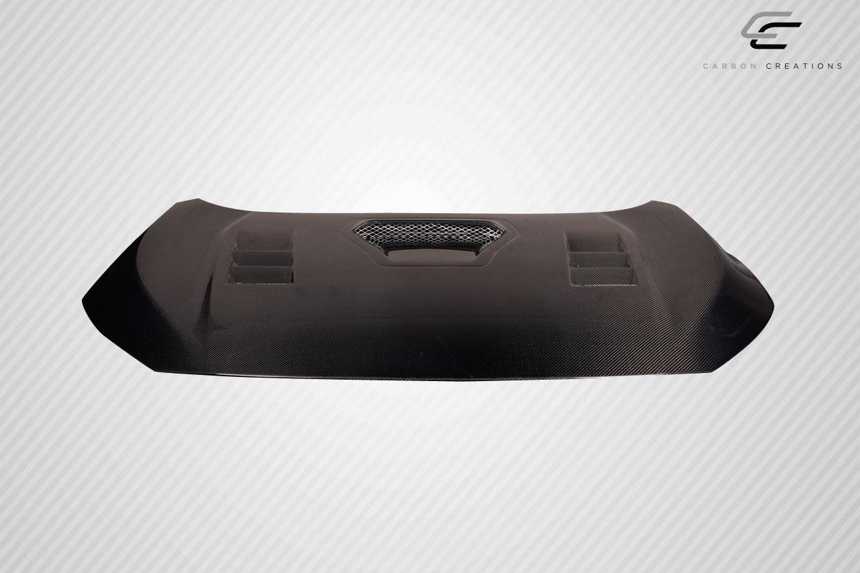 2016-2021 Honda Civic Carbon Creations TS 1 Carbon Fiber Hood - Image 3