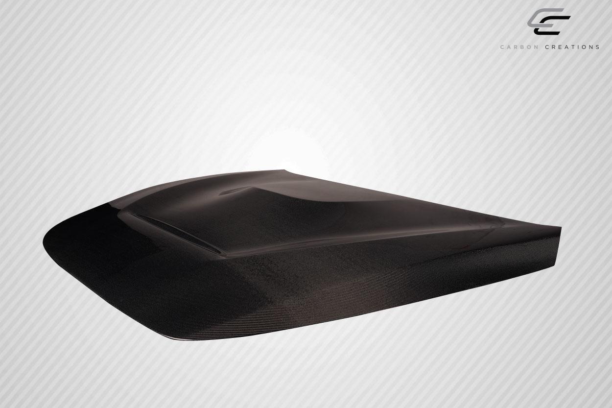 2017-2022 Infiniti Q60 Carbon Creations GTS Look Carbon Fiber Hood - Image 3