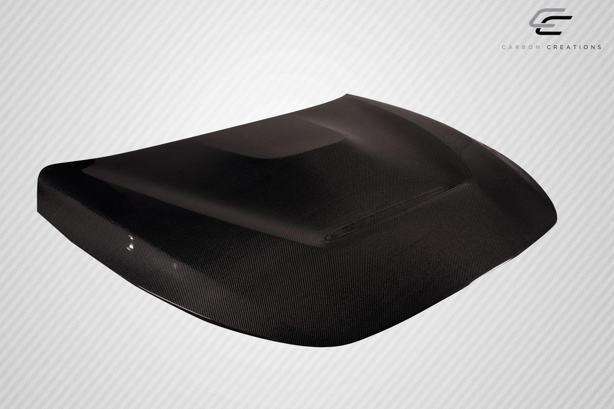 2017-2022 Infiniti Q60 Carbon Creations GTS Look Carbon Fiber Hood - Image 4