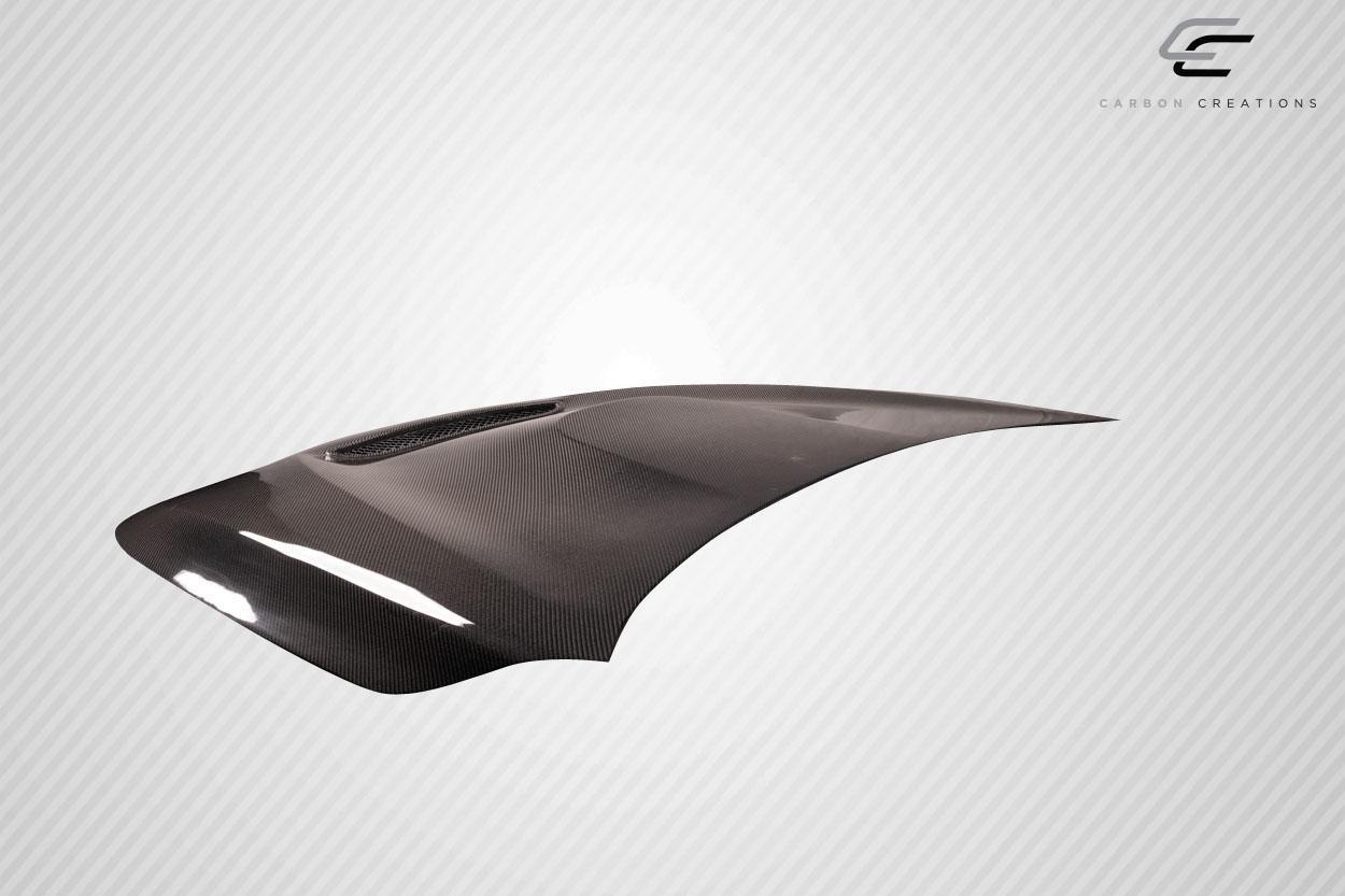 2017-2022 Infiniti Q60 Carbon Creations GTS Look Carbon Fiber Hood - Image 8