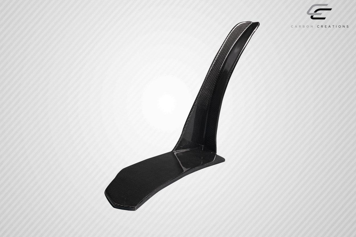 2018-2023 Ford Mustang Carbon Creations Z1 Carbon Fiber Front Lip - Image 4
