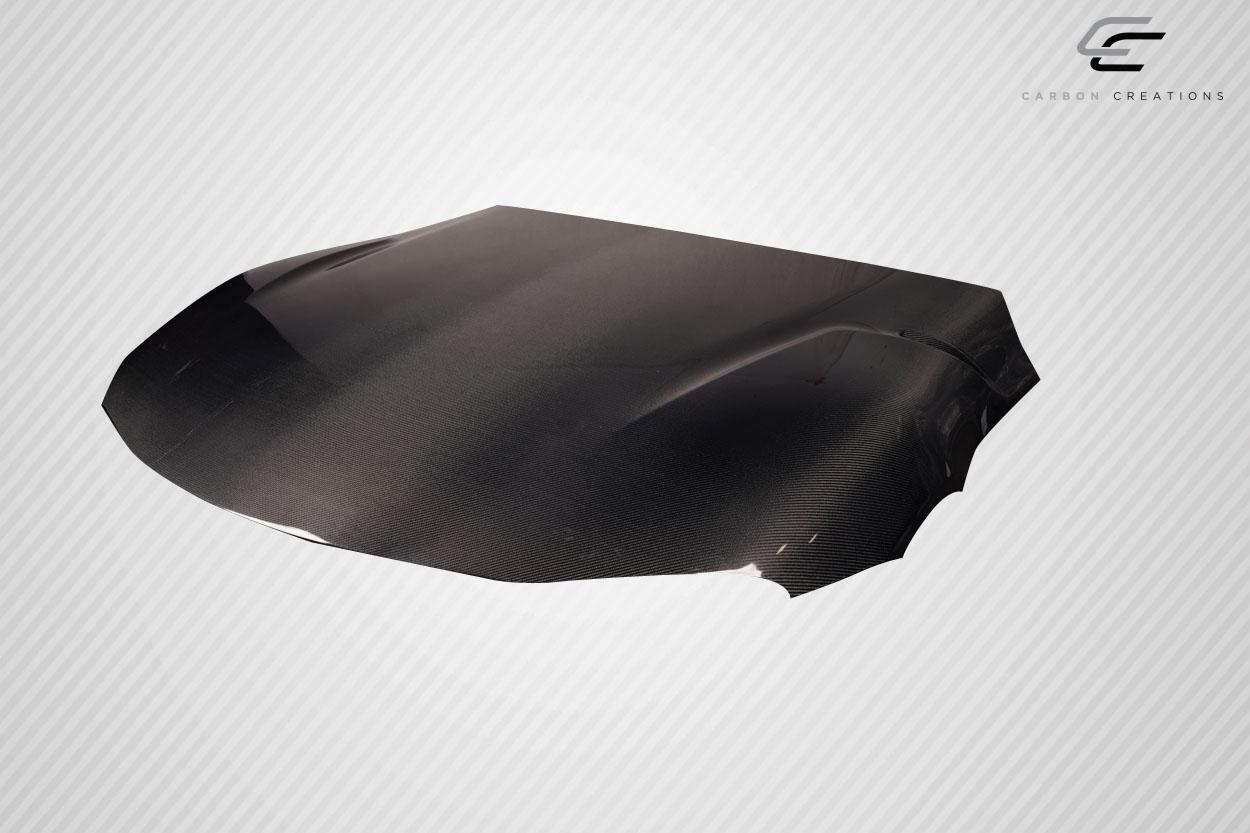 2020-2025 Toyota Supra Carbon Creations OEM Look Carbon Fiber Hood - Image 4