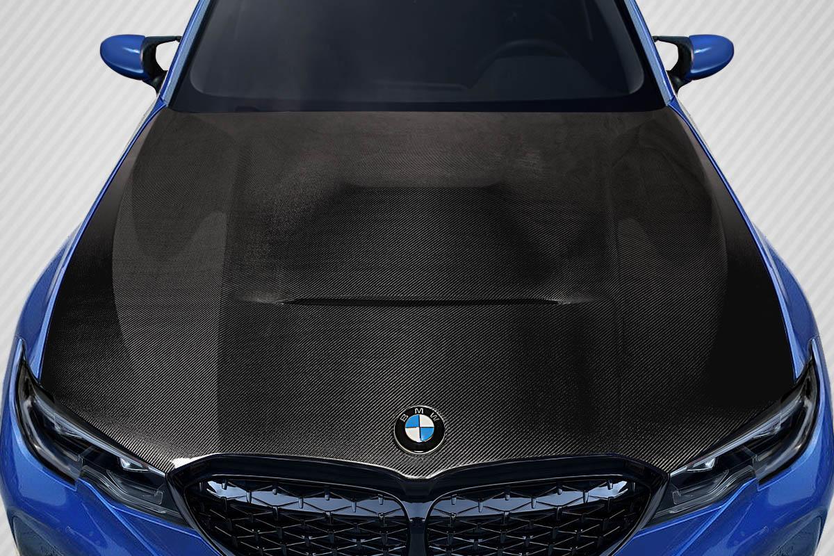 2019-2022 BMW 3 Series Carbon Creations CS Look Carbon Fiber Hood - Image 1