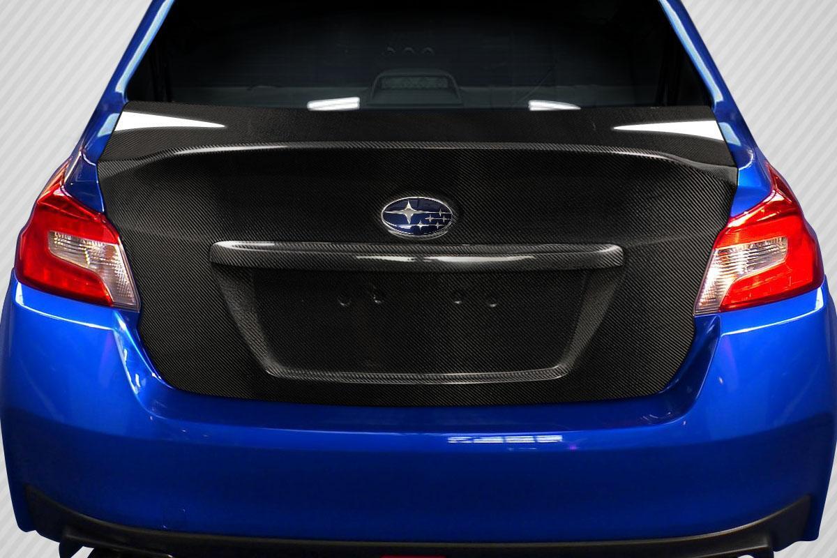 2015-2021 Subaru WRX Carbon Creations Blade Carbon Fiber Trunk - Image 1