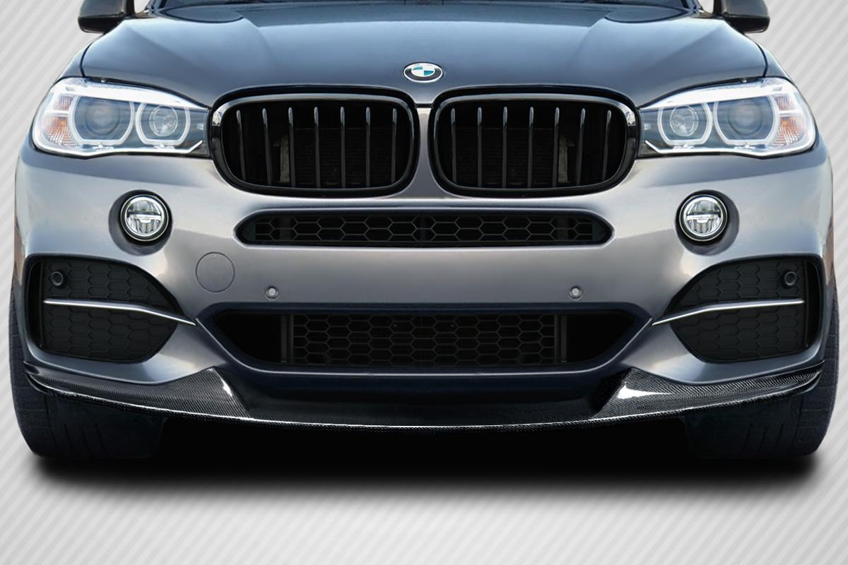 2014-2018 BMW X5 Carbon Creations M Performance Look Carbon Fiber Front Lip - Image 1
