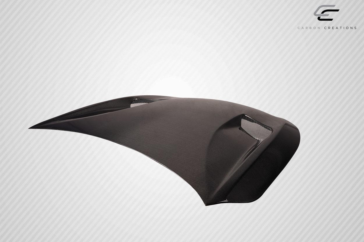2016-2022 Infiniti Q60 Carbon Creations TS1 Carbon Fiber Hood - Image 8