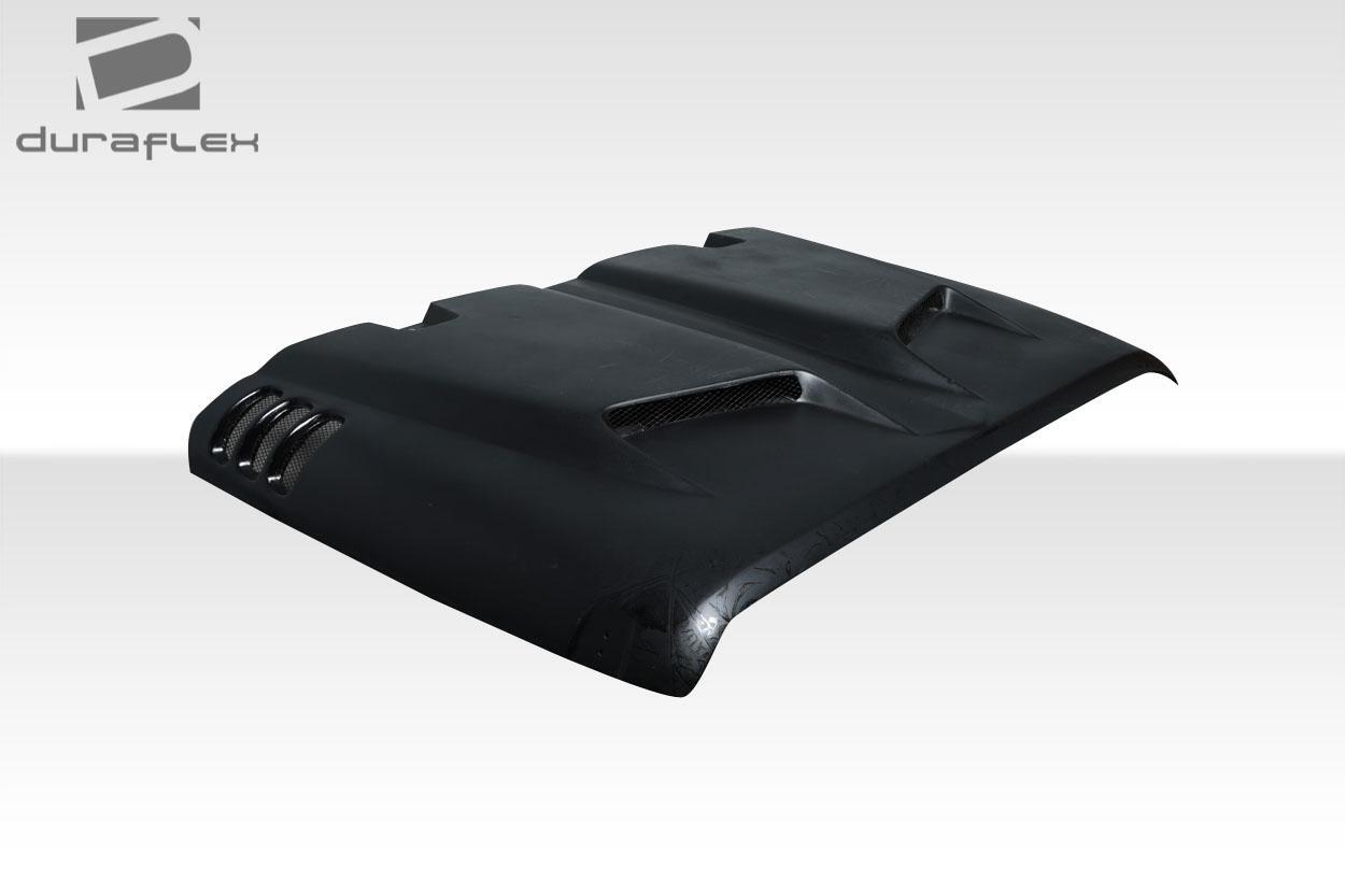 2007-2018 Jeep Wrangler Duraflex Rage Hood - Image 3