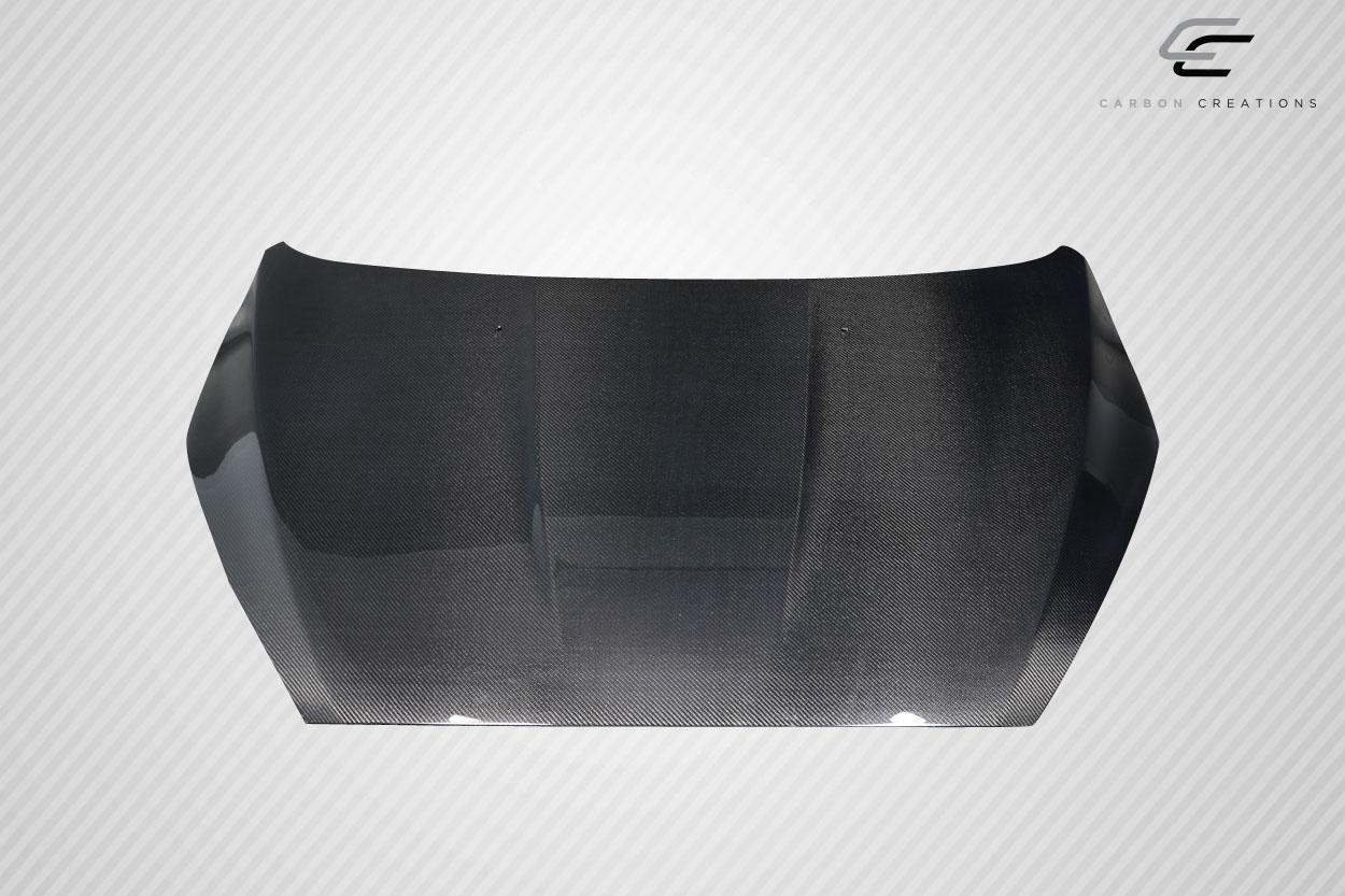 2015-2018 Ford Fiesta Carbon Creations OEM Look Carbon Fiber Hood - Image 2