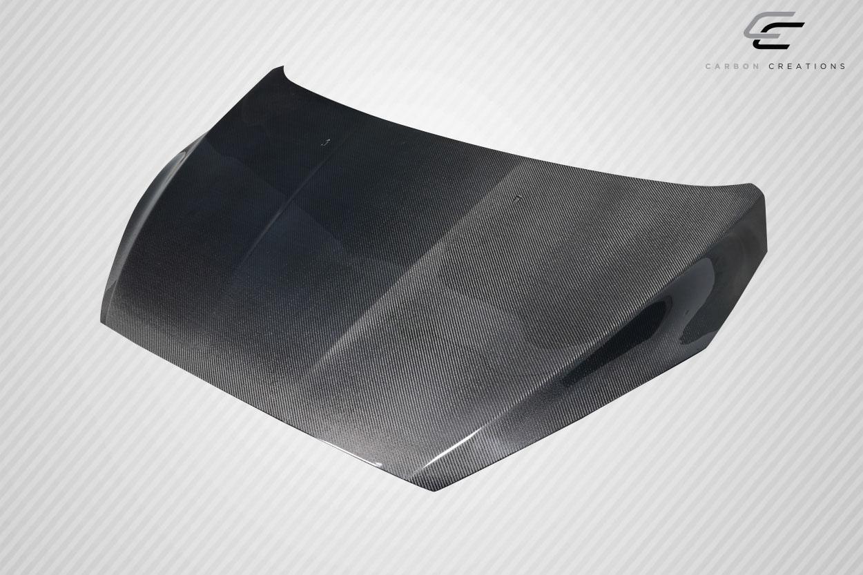 2015-2018 Ford Fiesta Carbon Creations OEM Look Carbon Fiber Hood - Image 3