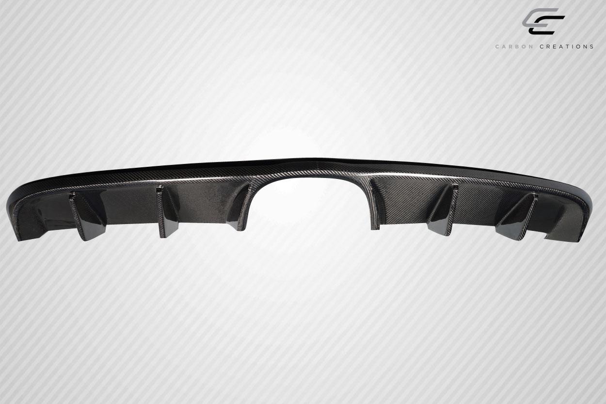 2014-2016 Porsche Cayman Carbon Creations Max Carbon Fiber Rear Lip - Image 2