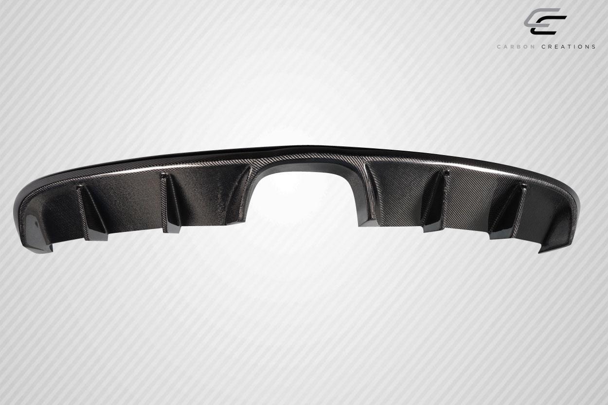 2014-2016 Porsche Cayman Carbon Creations Max Carbon Fiber Rear Lip - Image 3