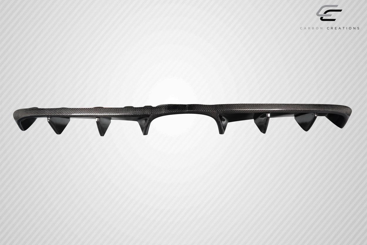 2014-2016 Porsche Cayman Carbon Creations Max Carbon Fiber Rear Lip - Image 4
