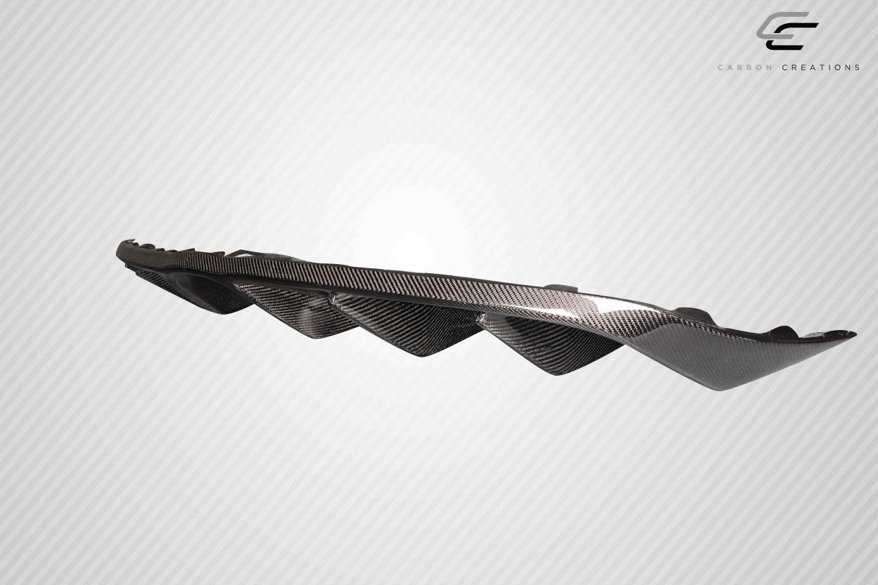 2014-2016 Porsche Cayman Carbon Creations Max Carbon Fiber Rear Lip - Image 5