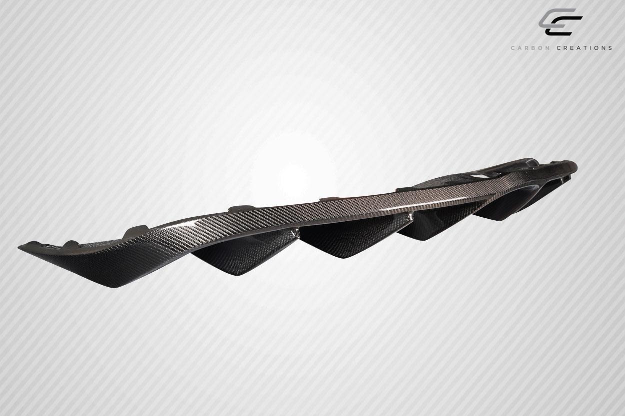 2014-2016 Porsche Cayman Carbon Creations Max Carbon Fiber Rear Lip - Image 6