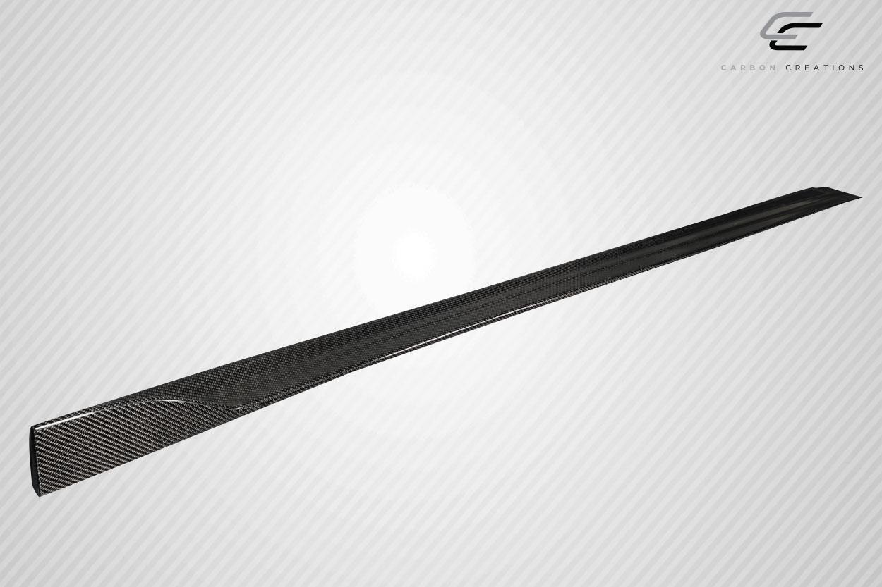 2014-2016 Porsche Cayman Carbon Creations Max Carbon Fiber Side Skirts - Image 3