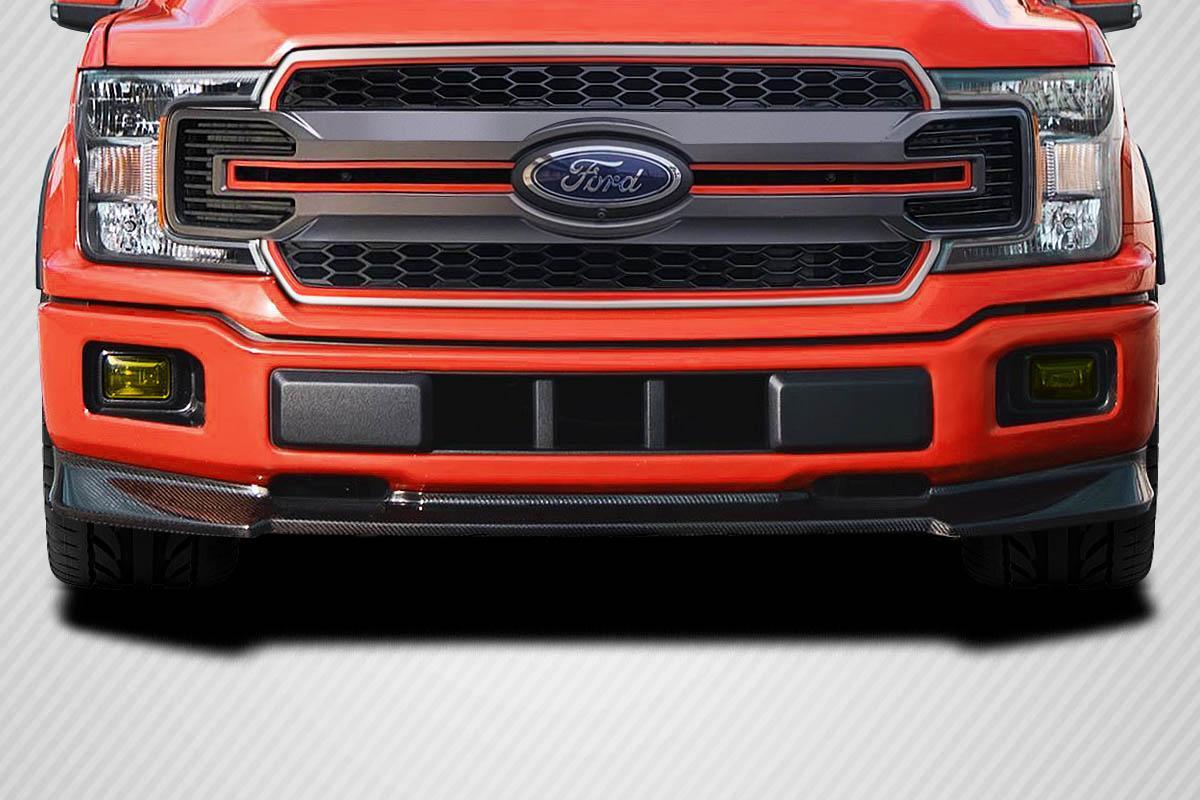 2015-2020 Ford F150 Carbon Creations RKS Carbon Fiber Front Lip - Image 1