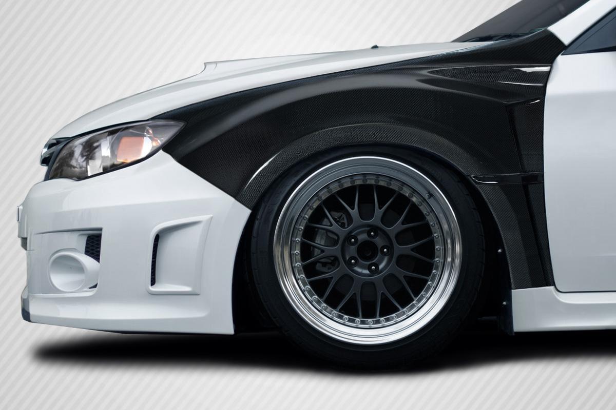 2008-2014 Subaru WRX Carbon Creations VRS Carbon Fiber Fender - Image 1