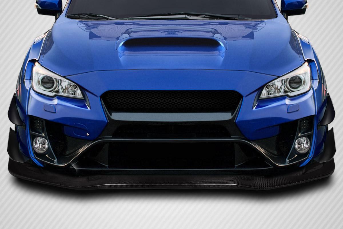 2015-2021 Subaru WRX Carbon Creations VRS Carbon Fiber Front Lip - Image 1