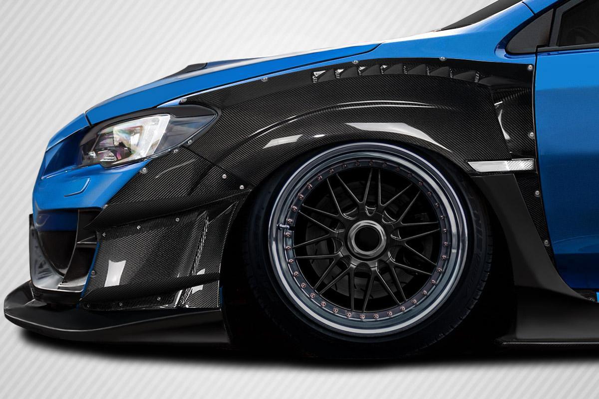 2015-2021 Subaru WRX Carbon Creations VRS Carbon Fiber Fender - Image 1